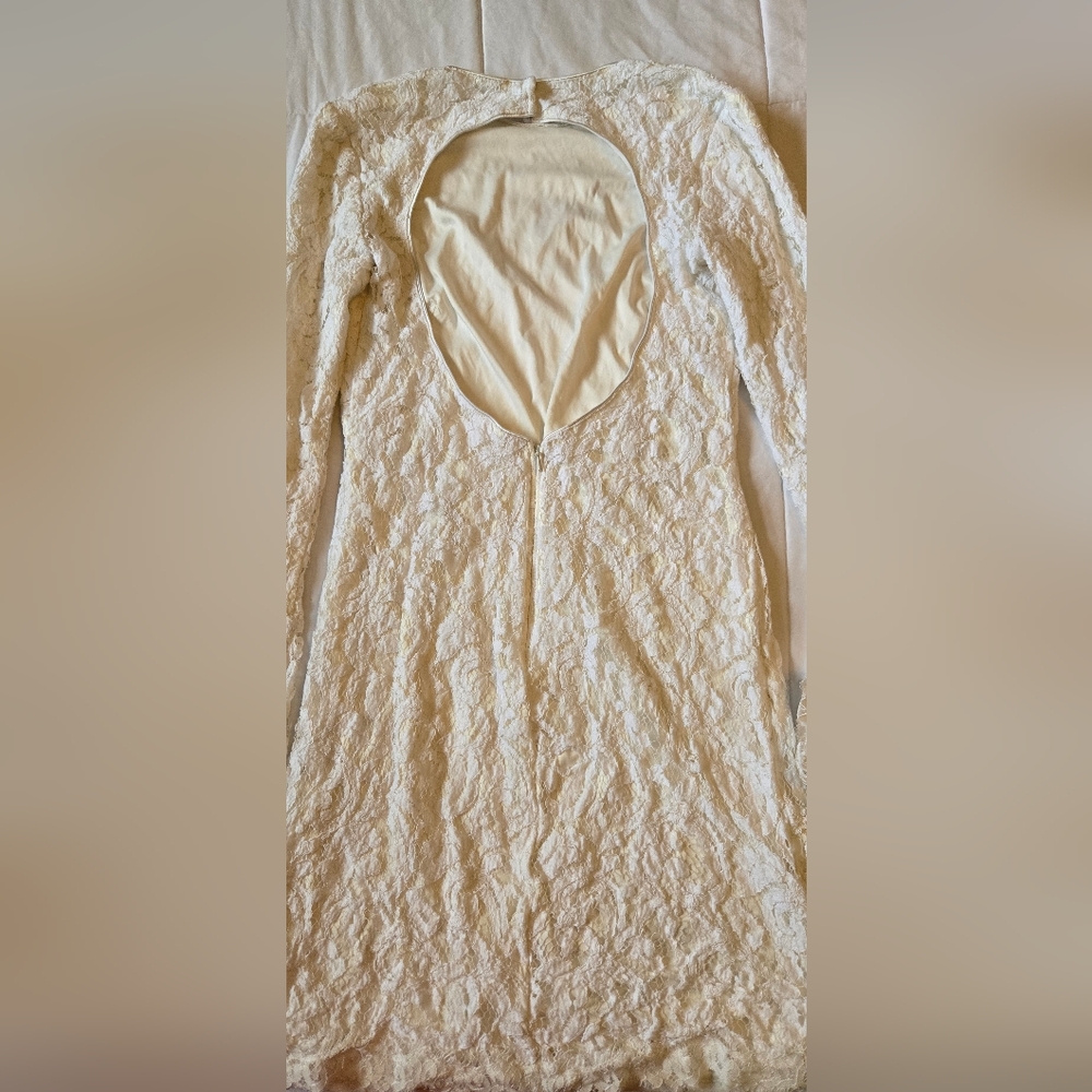 Sho Tadashishoji Lace white dress